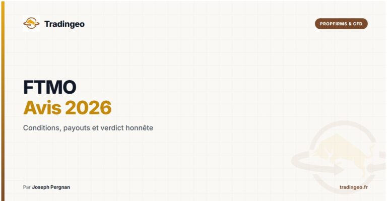 FTMO avis 2026 — conditions payouts et verdict honnête — Tradingeo