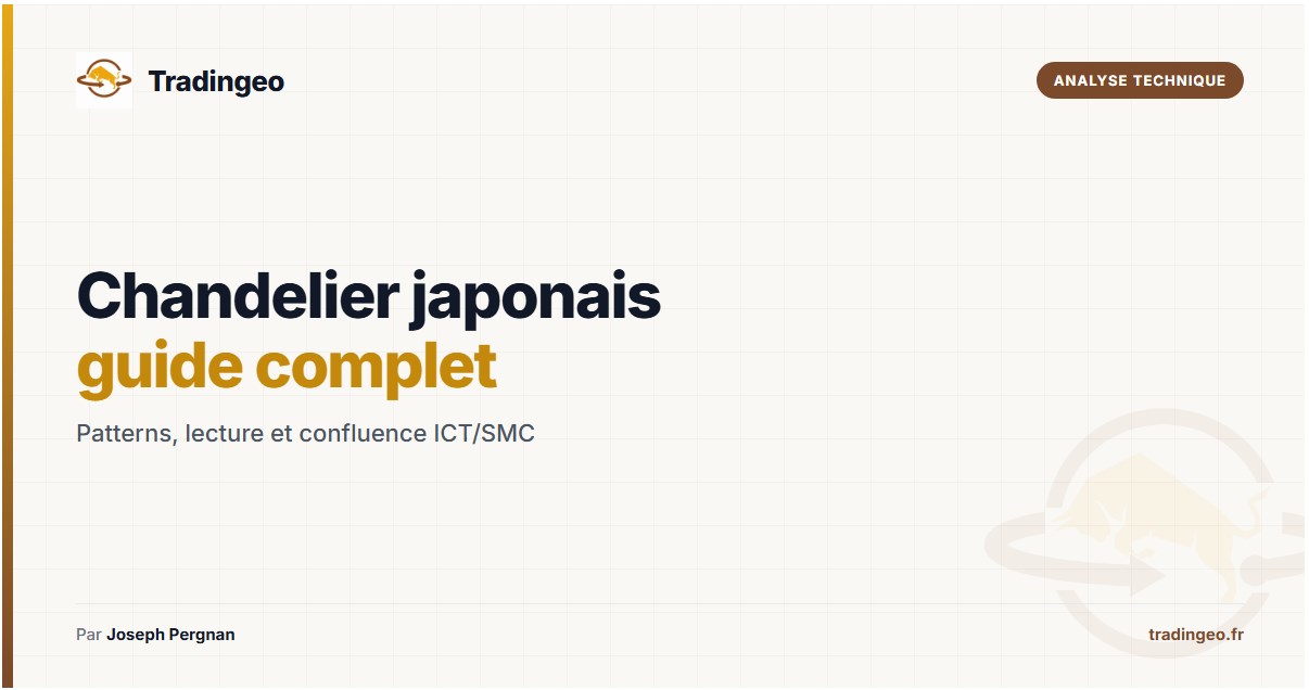 chandelier japonais trading — guide complet patterns et confluence ICT/SMC — Tradingeo